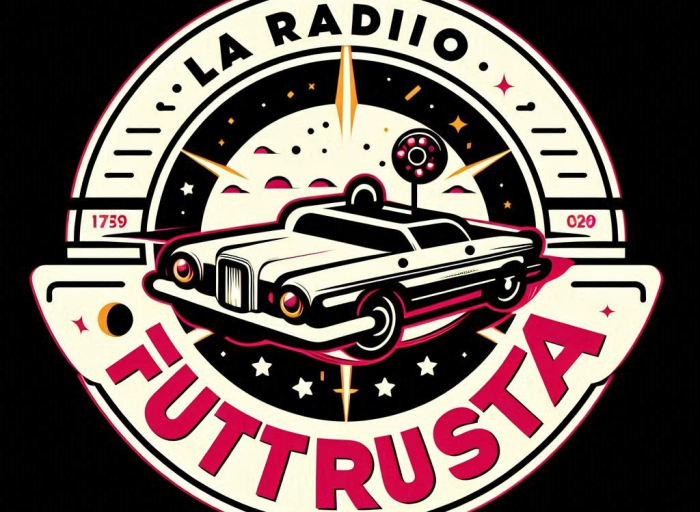 Logo della trasmissione la radio futurista